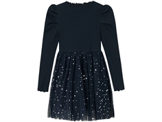 Name It dark sapphire glitter tylkjole